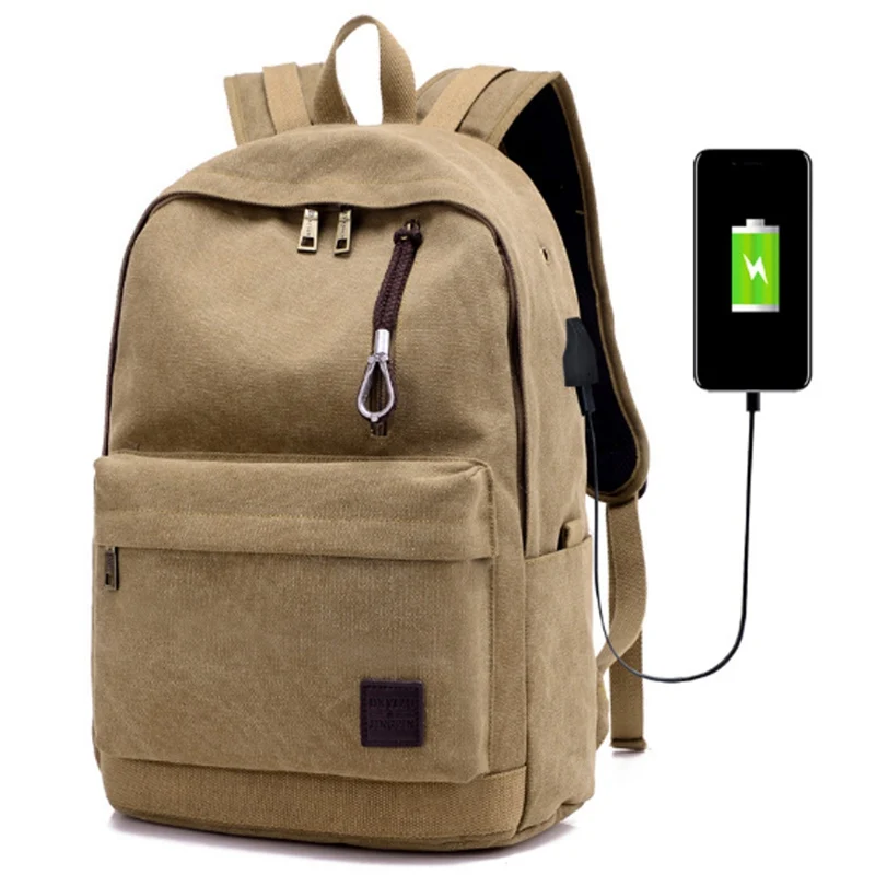 High Quality Laptop Computer Backpack Bag With USB Charger For 15 ...