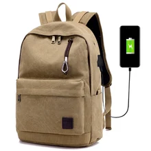 High Quality Laptop Computer Backpack Bag With USB Charger For 15-17inch Notebook Waterproof Travel Laptop Bag For Men Women