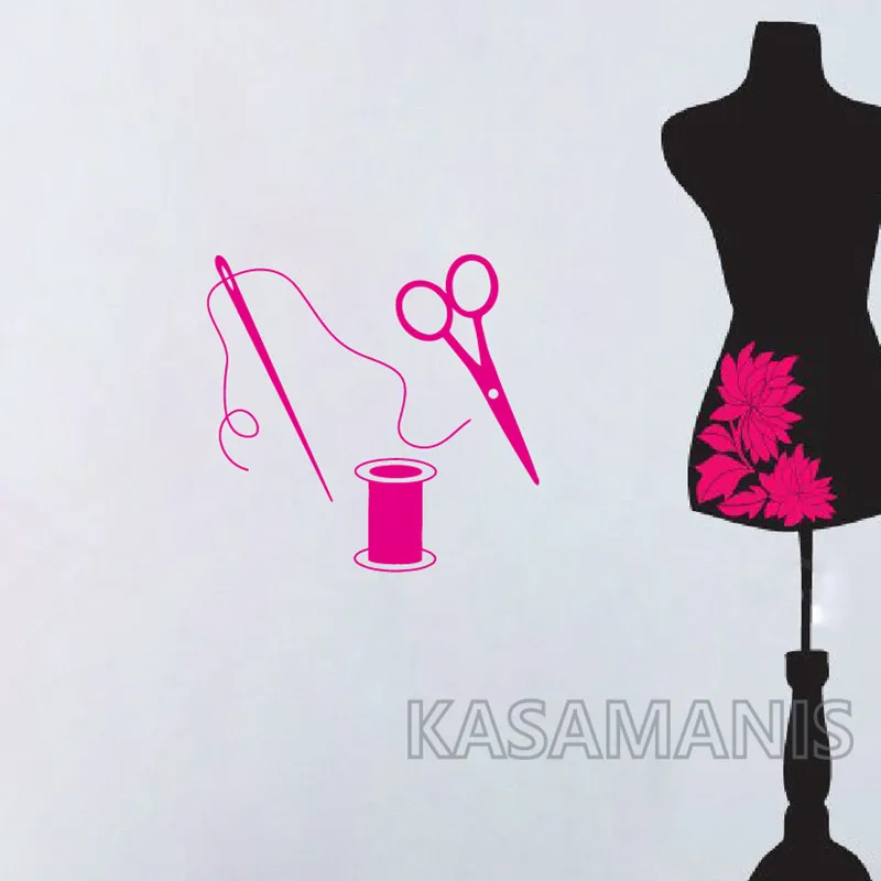 scissors wall art decals home deocor