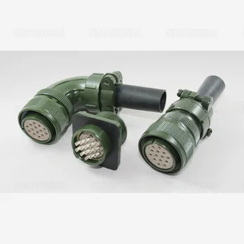 

1pcs-20pcs 14Pins Elbow Aviation Connector Encoder Servo Motor Jack MS3102 3106A20-27S Plug