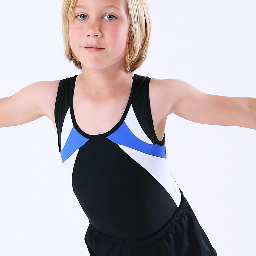 NT1804101 Boy's Basic Gymnastics Leotard Classic Ballet Morden Practice Atheletic Tank Bodysuit