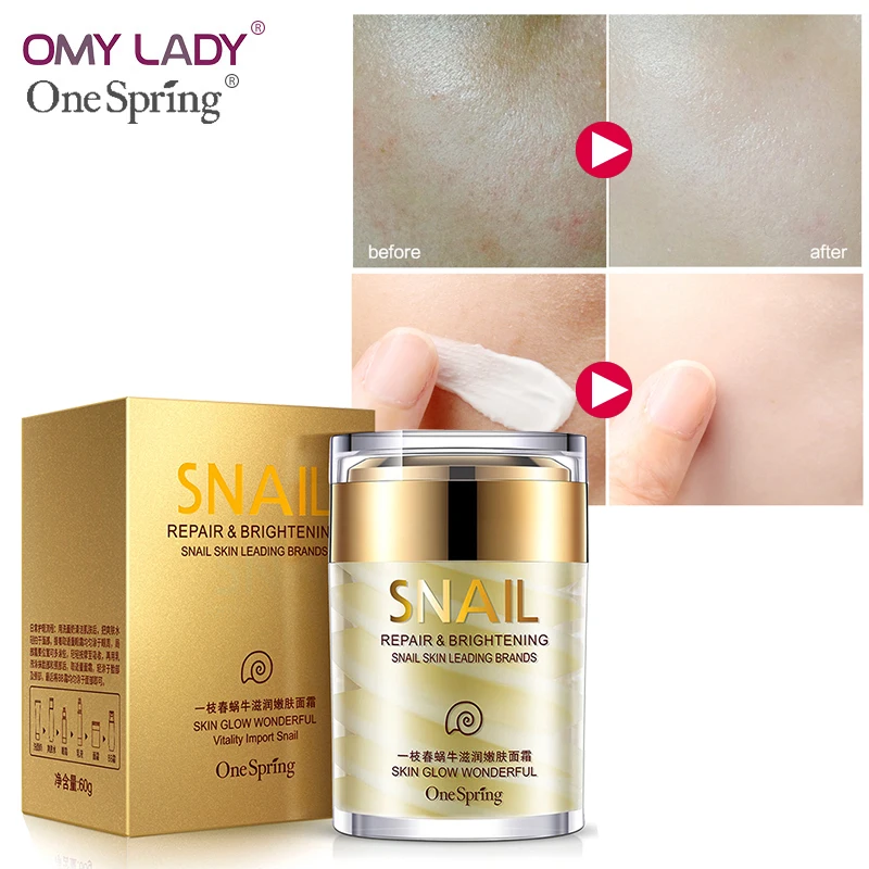 OMY LADY ONE SPRING snail face cream nourishing tendering face care skin care cream Lifting Firming anti-aging moisturizing gel