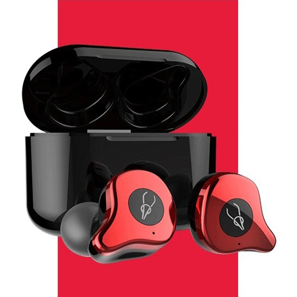 

E12 TWS Bluetooth Earphones Mini Wireless Earbuds Sport Handsfree Earphone Cordless Headset with Charging Box