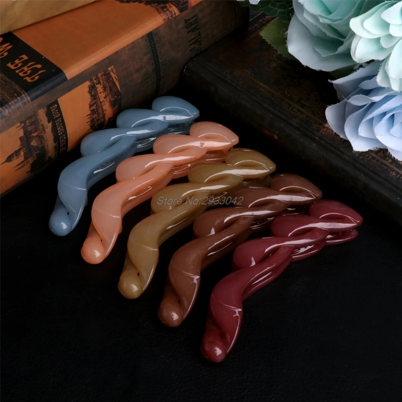 

Clamp Banana Hair Grip Clip Korean Hairpin Ponytail Holder Women Girls Headwear -W128