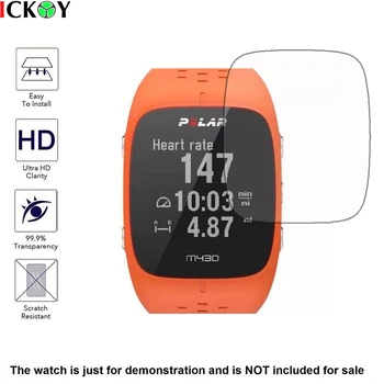 

3x Clear LCD Screen Protector Guard Cover Shield Film Skin for Polar M430 Sports Smart Watch Accessories