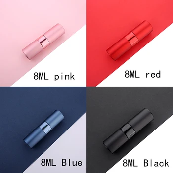 

New 8ML 10ML 15ML 20ML Portable Mini Aluminum Refillable Spray Perfume Bottle Empty Cosmetic Containers Atomizer For Traveler