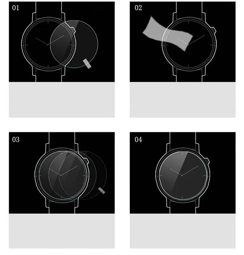 Защитная пленка для экрана для samsung Galaxy Watch 42 мм 46 мм, сменная Противоударная защитная пленка из закаленного стекла, аксессуары для смартфона