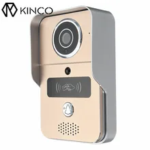 KINCO WIFI Doorbell Connect Network Audio Video P2P Tamper Alarm Night View Safe Smart Home Wifi Remote Control for Smartphone