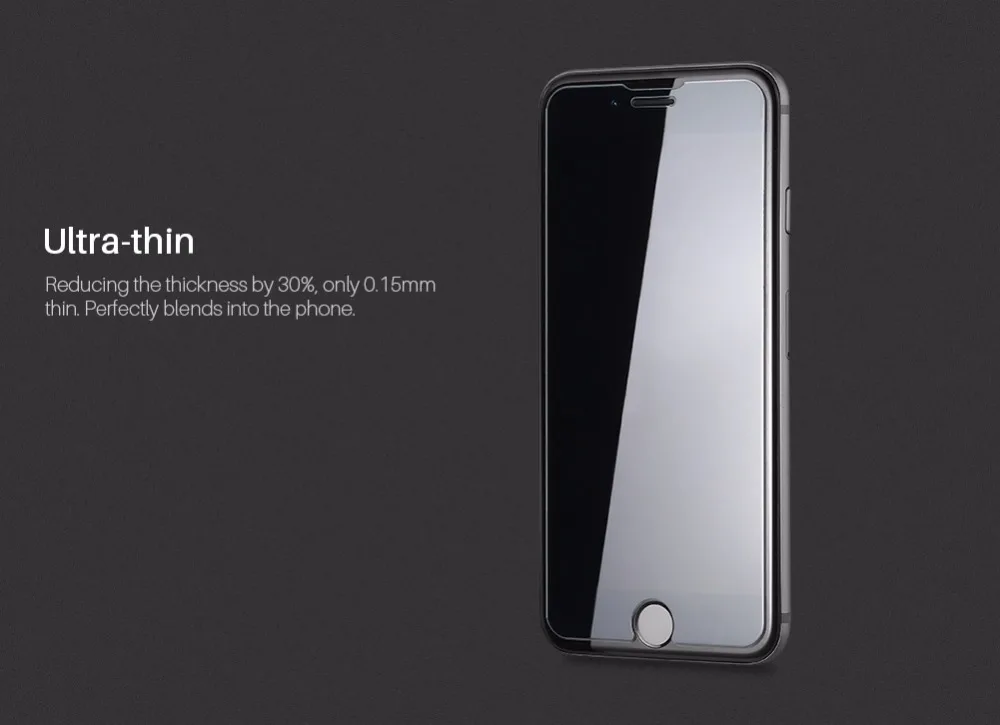 Для iphone 7 стекло протектор экрана 0,15 мм высокопрозрачное Nillkin Супер T+ Pro Закаленное стекло протектор экрана
