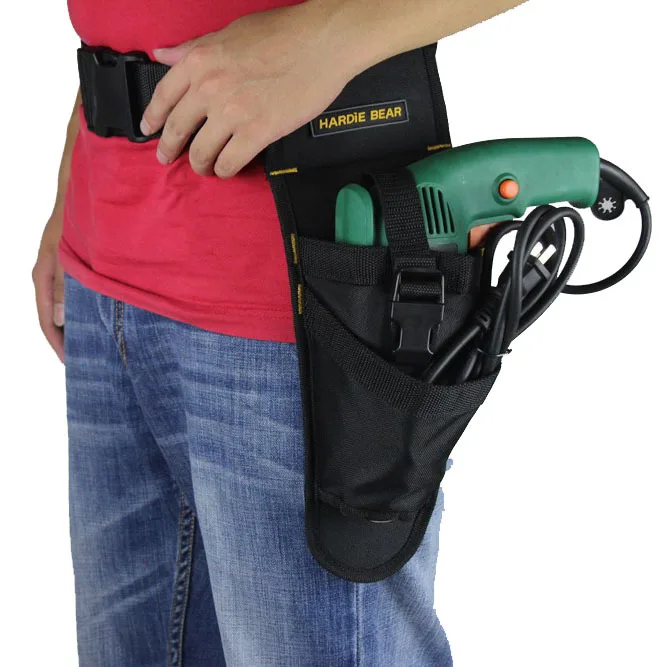Portable Cordless drill Holder Tool Pouch For Drill Waist Tool Bag