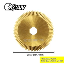 Диаметр 70 мм ключевой режущий диск WENXING 100E горизонтальный ключ для резки