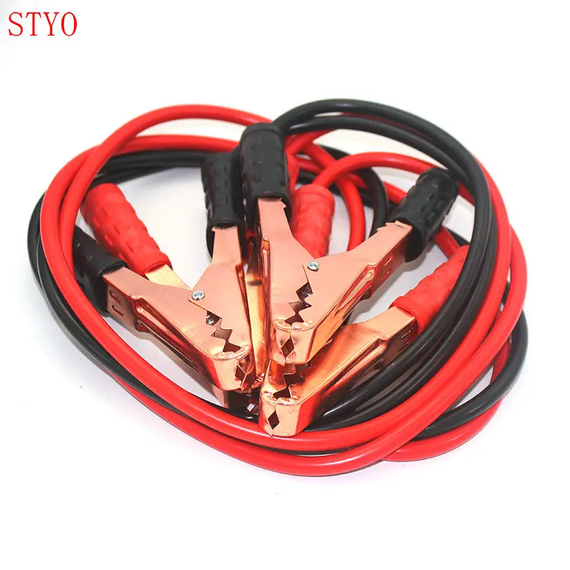 

STYO 2M 500AMP Car Battery Booster Cable Emergency Ignition Jump Starter Leads Wire For Car Van SUV