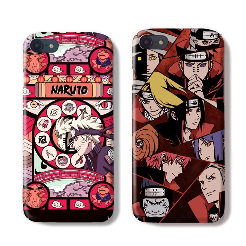 

Anime Naruto Uchiha Itachi Case for Coque iPhone X Xs 6 6s 6plus 7 8 Plus Xs Max Cases Funda Capa Hard Plastic Cover Four Sides