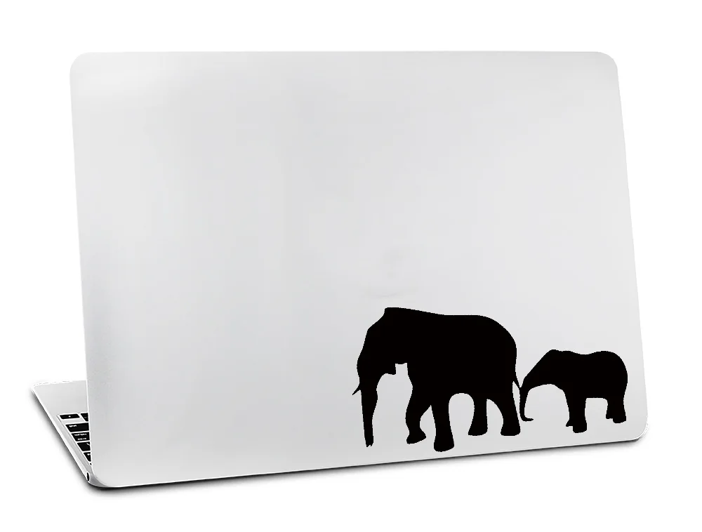 Виниловая наклейка для apple macbook air, 11, 13 дюймов, для Mac Pro, retina, 13, 15, чехол, светящаяся черная наклейка, кошка, обезьяна, волк, сенсорный - Цвет: A3021