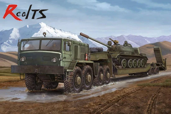 RealTS Трубач 00211 1/35 MAZ-537G Mid Тип w/полуприцеп | Игрушки и хобби