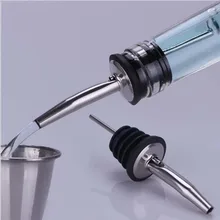 2020 venda quente 1 pçs de aço inoxidável espírito licor pourer fluxo garrafa vinho despeje bico rolha barware cozinha ferramentas