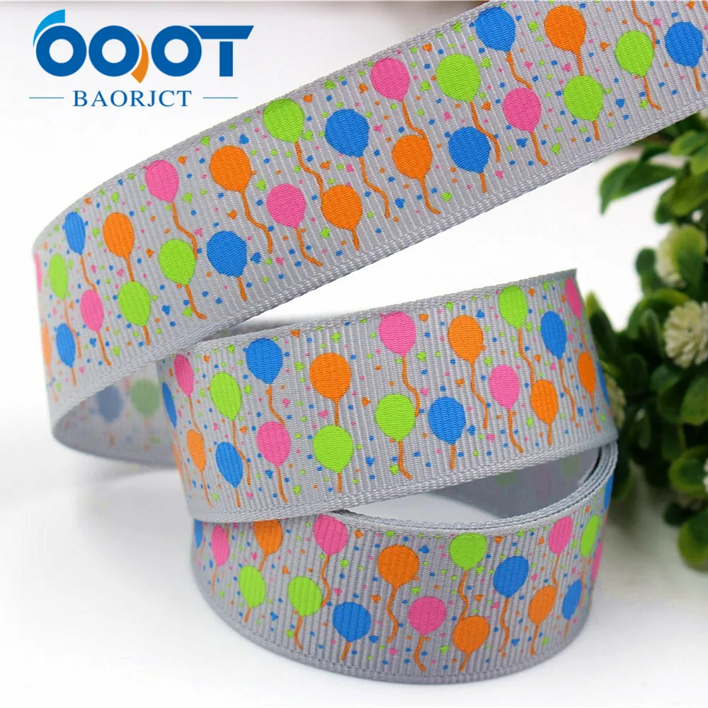 OOOT BAORICT 177012, воздушный шар grosgrain лента, 22 мм, 10 ярдов лента для шитья, DIY головной убор аксессуары материал ручной работы