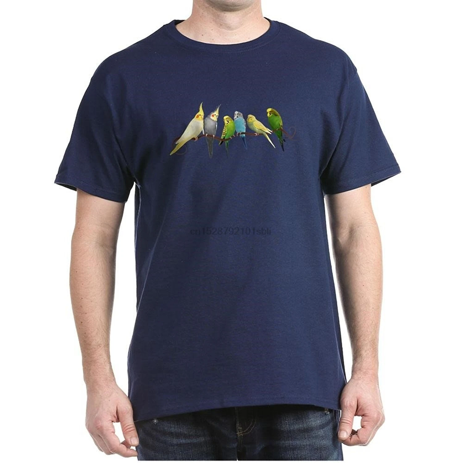

man t shirt Parakeets Cockatiels T-Shirt man t shirt