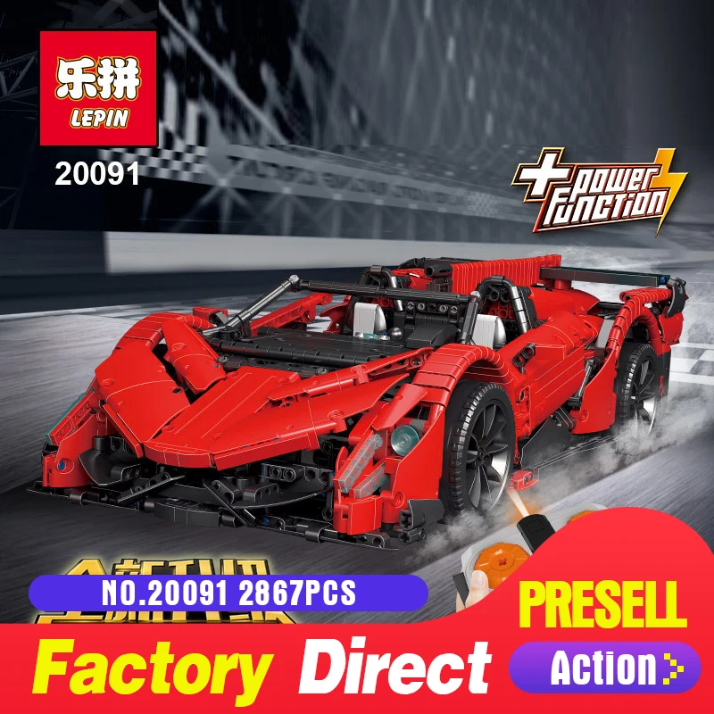 

Lepin 20091 LamborghiniES Veneno Roadster Compatible Legoing MOC-10559 Building Blocks Bricks Educational Toys Christmas