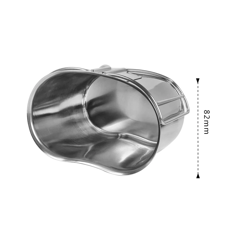 Rover Camel 700 ml Acero inoxidable juego de campo taza de cocina Camping taza de cocina con asas