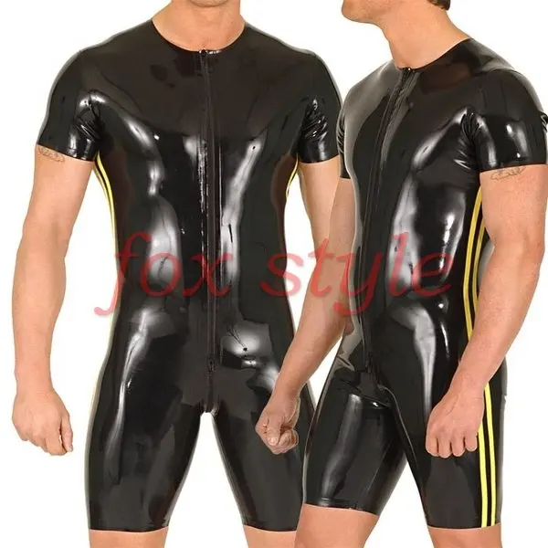 Резиновые облегающие комбинезоны с молнией спереди из латекса|rubber catsuit|latex rubber