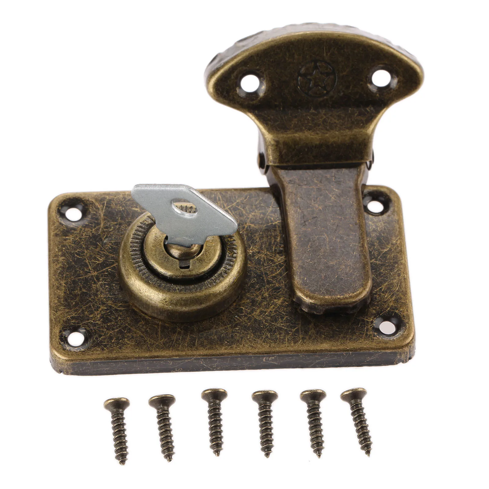 Vintage Furniture Hardware Antique Box Latches Decorative Hasp