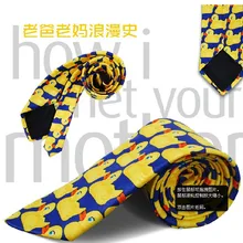 How I Met ваша мама галстук утка мультфильм HIMYM Barney галстук Косплей для костюма