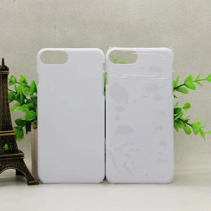 10 шт. для IPH 7 PLUS пустые сублимационные 3D жесткие чехлы глянцевые или матовые DIY