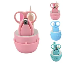 4 шт. уход за детскими ногтями Ножницы машинка для стрижки младенцев триммер педикюр для ногтей ножницы маникюрный набор резак детский лак для ногтей ножницы маникюрный набор