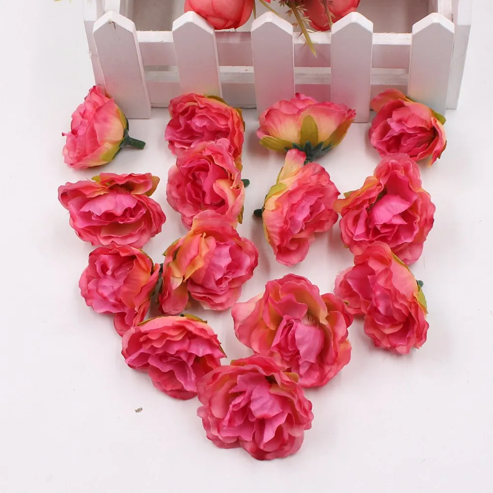 10pcs Blooming Peony Silk Artificial Flower For Wedding Party Home Room Decoration Marriage Shoe Hats Accessories Handmade Craft 10pcs Blooming Peony Silk Artificial Flower For Wedding Party Home Room Decoration Marriage Shoe Hats Accessories Handmade Craft