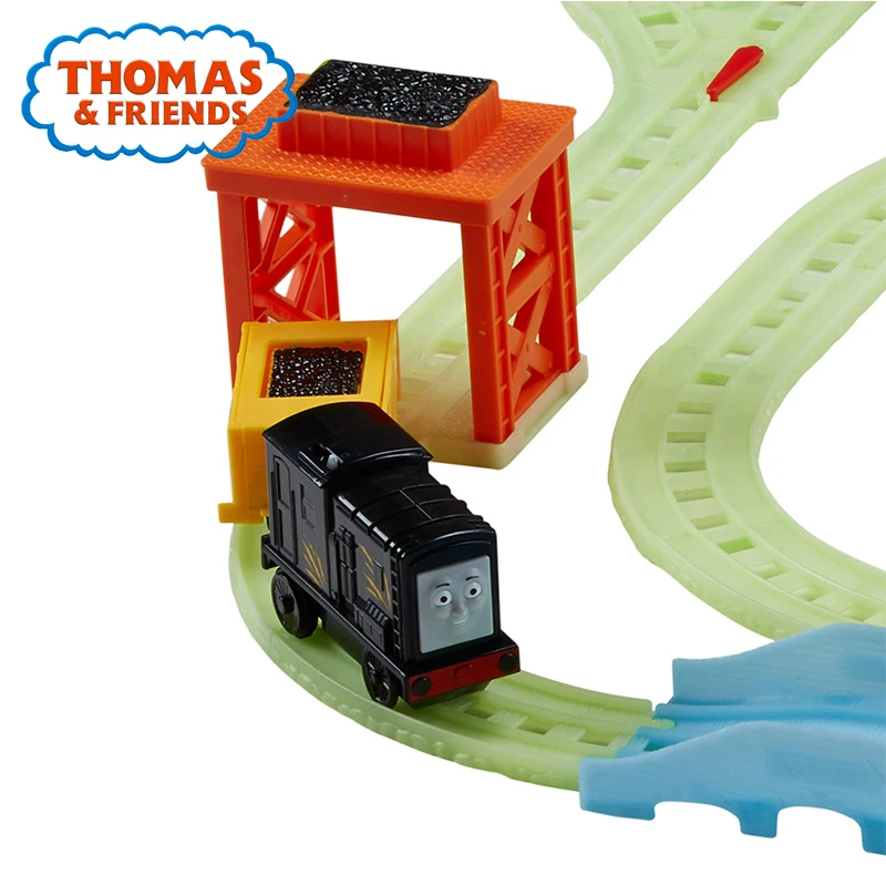 Thomas e amigos matel mini trem carro brinquedo trilha magnética brinquedos  thomas dia ocupado no sodor deluxe conjunto de brinquedo para crianças -  AliExpress