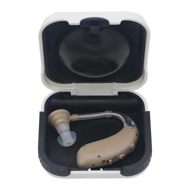 Слуховой аппарат Регулируемый тон перезаряжаемый ухо слуховой аппарат с зарядным устройством для наушников Para Sordos S-25 Бесплатная доставка