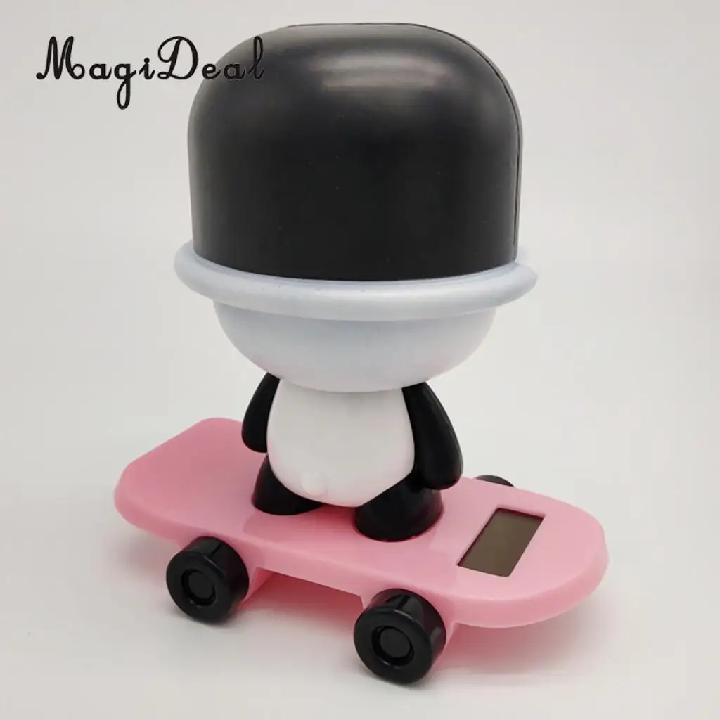 Solar Power Dancing Animal Model Swing Figure Statue Figurine Kid Science Toy Xmas Gift Home & Car Desk Decor