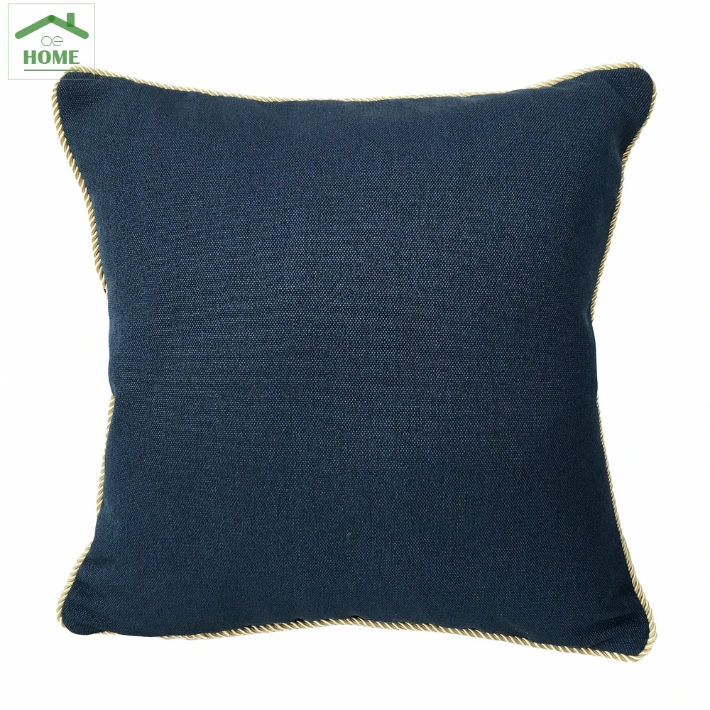 2016 Behome Contemporarly Linen like желтый коричневый синий чехол для подушки из искусственного