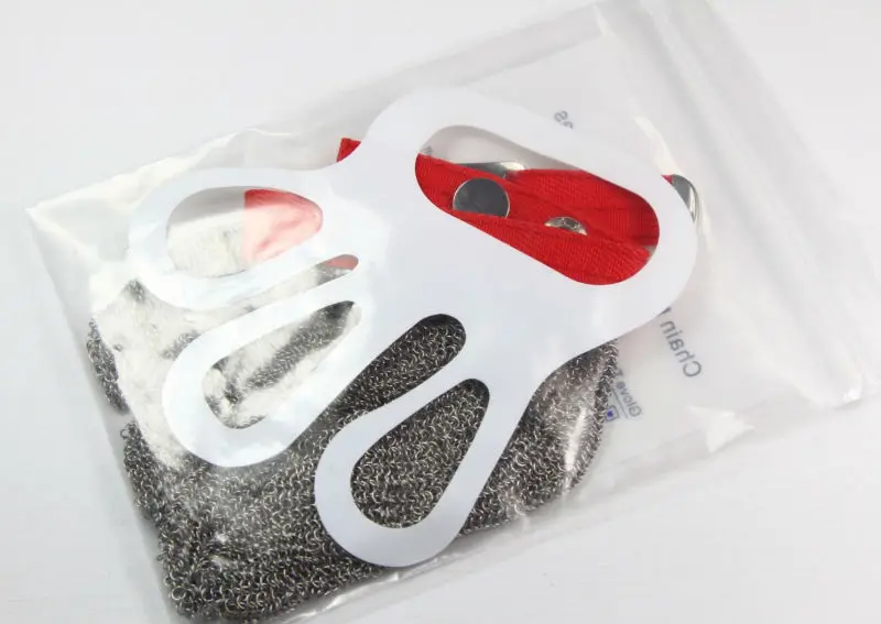 HANDSAVE stainless steel gloves, cutting resistant gloves, 304 stainless steel wire, metal mesh, kitchen cutting res