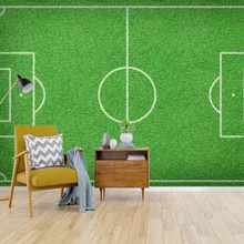 [Самоклеющиеся] 3D зеленые футбольные бутсы поле 665 настенная бумага настенная печать настенные наклейки