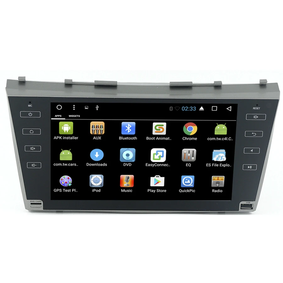 Perfect ASVEGEN 2din Car Radio Car DVD Player GPS Navigation In dash Car PC Stereo video Free Map Car Electronics for Toyota Camry 2010 1