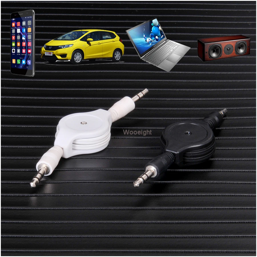 AUTO 2017 Top Sale Aux Stereo 3.5MM 1 M Car Male to M AUX AUXILIARY Sound Stereo Audio Data Cable MP3 &Wholesale-9