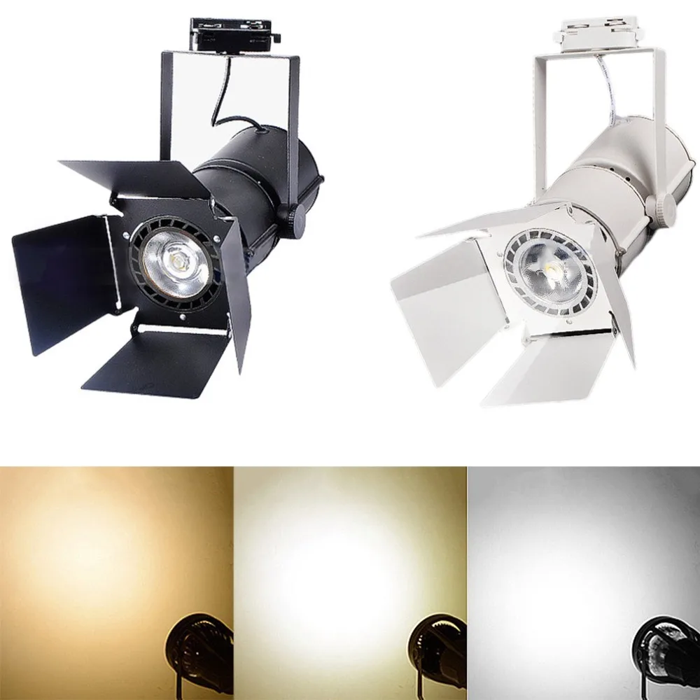 

35W LED Track Rail Light Spotlight Shop Tracking Ceiling Fixture Spotlight