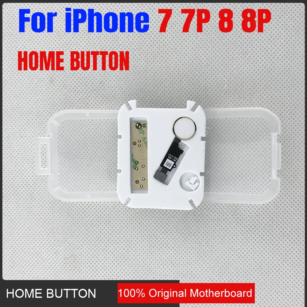 

Universal Home Button Flex Cable for iPhone 7 7 Plus 8 Plus 8 Menu Keypad Return On Off Fuction Solution