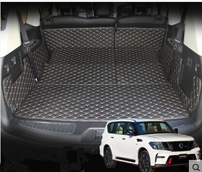 Высококачественные новые специальные коврики для багажника Nissan Patrol Y62 на 7 мест