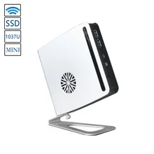 Celeron 1037U Мини-ПК Core 1.8 ГГц Windows Desktop стенд Тонкий клиент Макро Компьютер Пк с wifi usb3.0 hdmi + vga