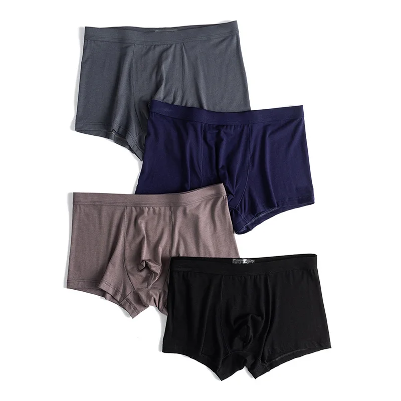 

Modal men's underwear Soft stretch loose comfortble boxers men male boxer 8813