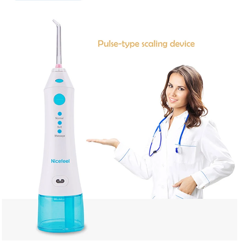 

Nicefeel FC158 Professional Water Jet Tooth SPA Teeth Whitening Oral Irrigator 360 Degree Cleaning Teeth Dentures Tooth Duckle