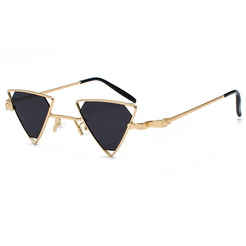 BELMON, стимпанк, солнцезащитные очки для мужчин и женщин, брендовые, треугольные, солнцезащитные очки для дам, панк очки, винтажные, женские, мужские, Oculos de sol RS570 - Цвет линз: RS570 C01