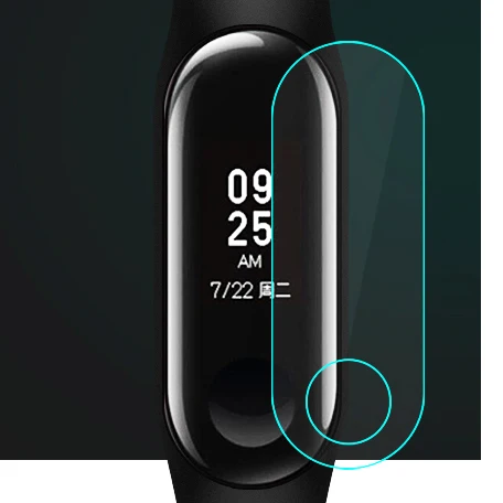 5 шт./лот, стекло для Xiaomi Mi Band 3, умный браслет, Защитная пленка для экрана для Xiaomi Mi Band 3 HD, ультратонкая защитная пленка