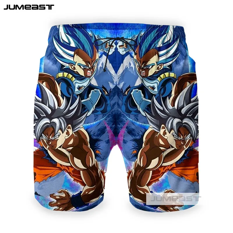 Jumeast 3D печатные комические Драконий жемчуг для мужчин/женщин короткие штаны