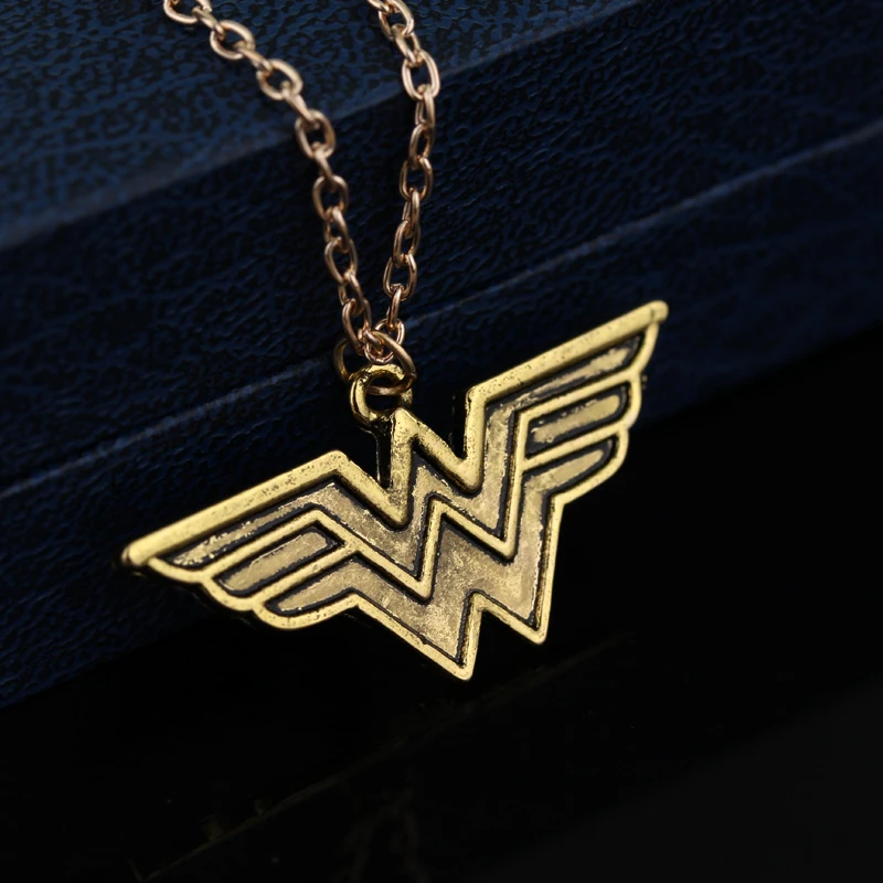 Женское ожерелье с подвеской из сплава dongsheng DC Super hero Wonder Woman Hero Supergirl украшение в