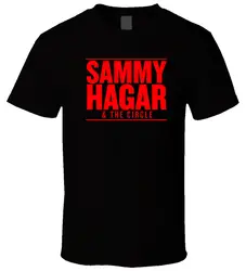 Сэмми Хагар красный рокер 6 черная футболка с принтом Летний стиль футболка Повседневное Фитнес Для мужчин интересные