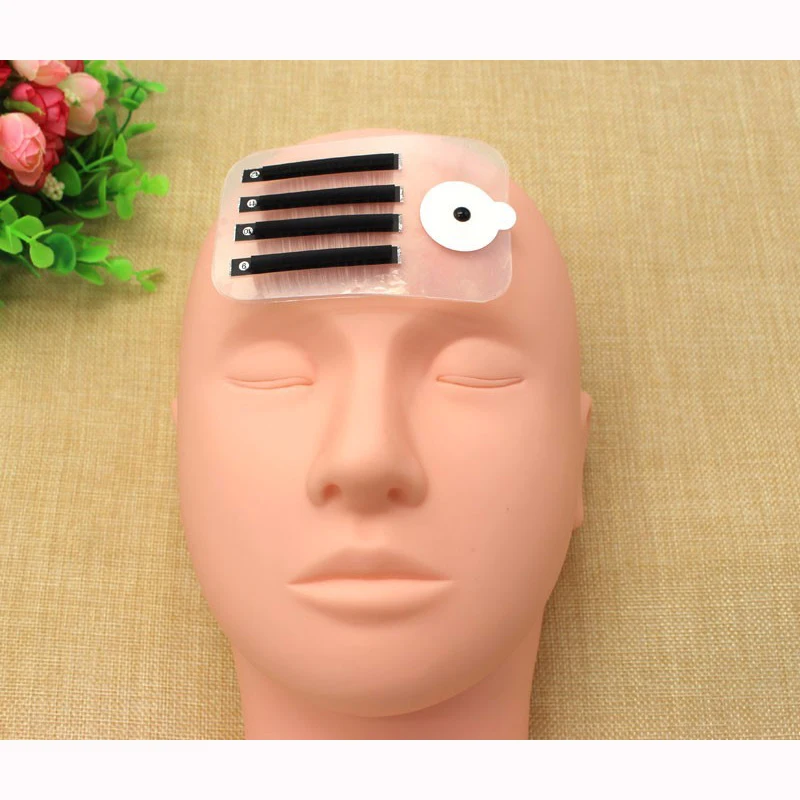 

Professional False Eyelashes Stand Pad Pallet Lashes Holder Eyelashes Extension Flexible Silicone Pad Makeup Tool 9cm x 5.5cm